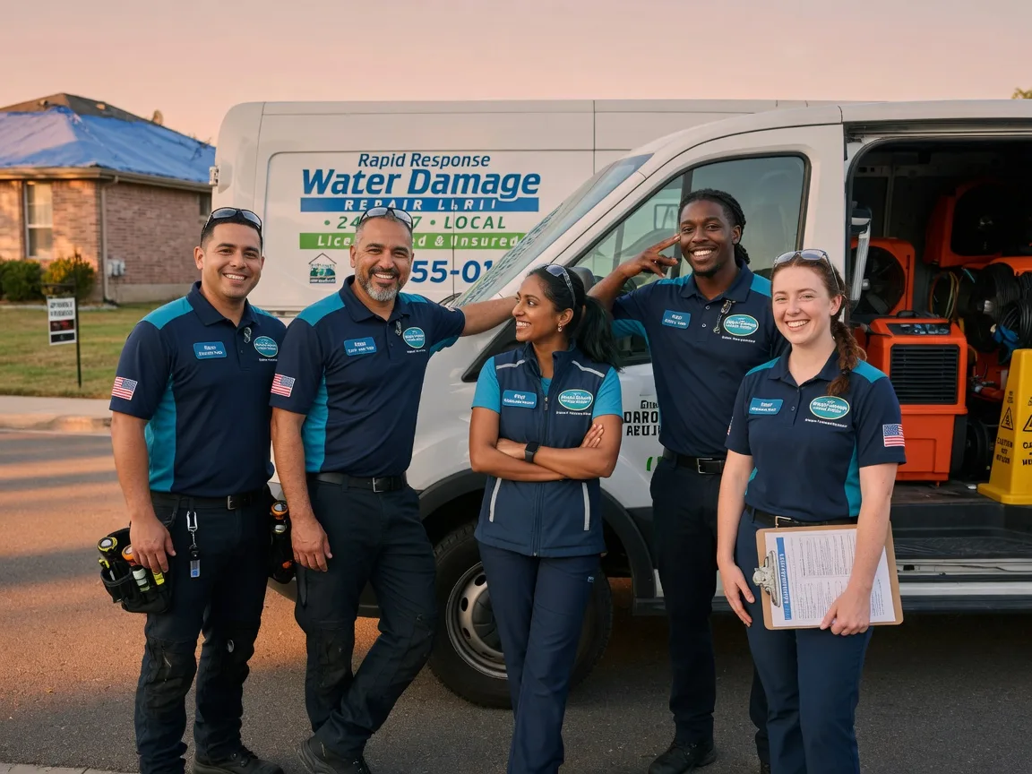 Water Damage Restoration company in Tatums, OK
