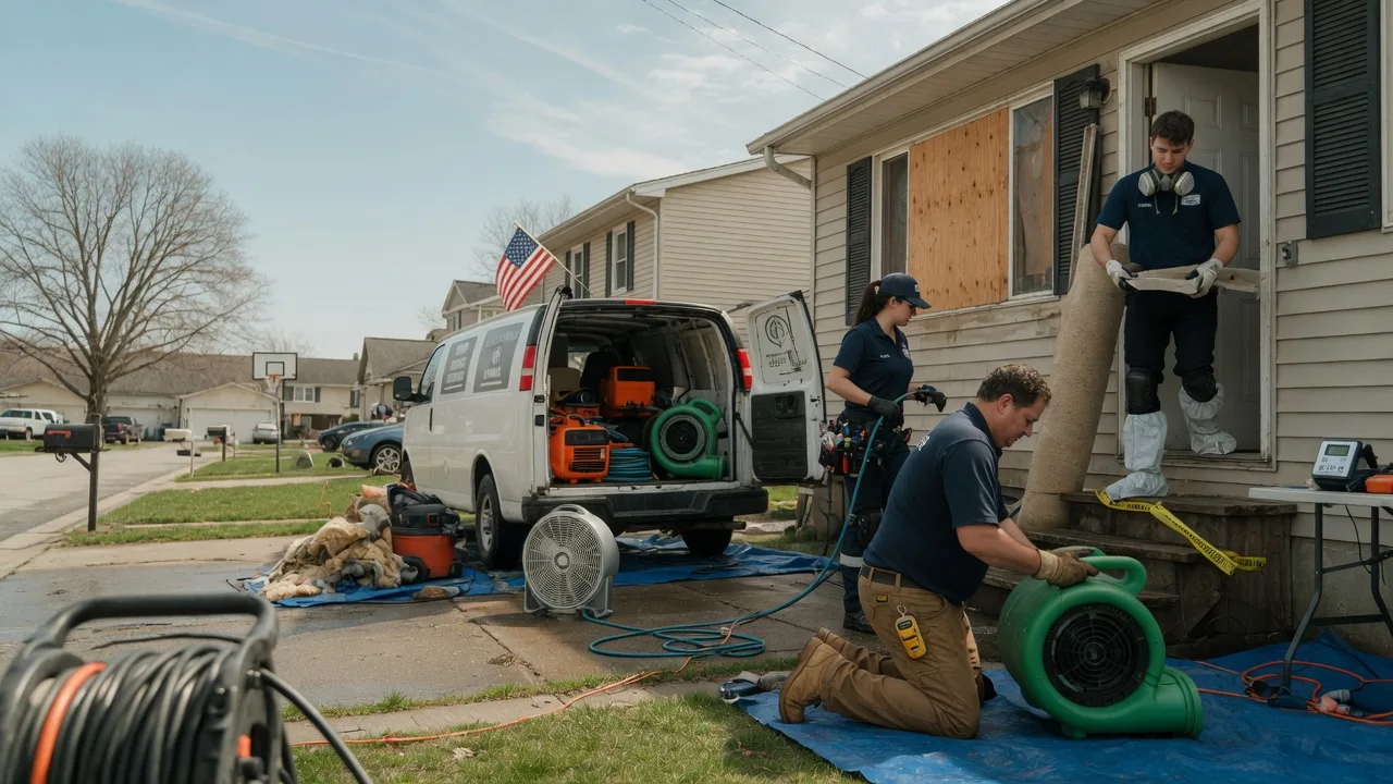 Water Damage Restoration in Tatums, OK near me